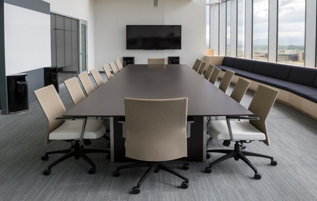 Carpeted Meeting Room